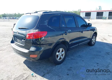 2007 Hyundai Santa Fe Gls z USA, uszkodzony, nr VIN 5NMSG13D57H003432